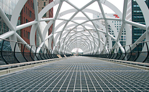 平臺(tái)鋼格板案例