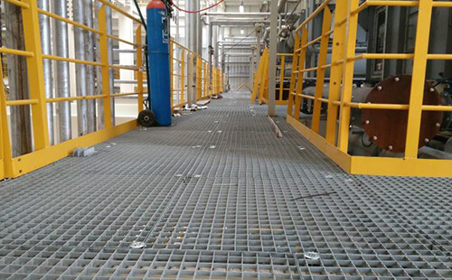 平臺(tái)鋼格板案例